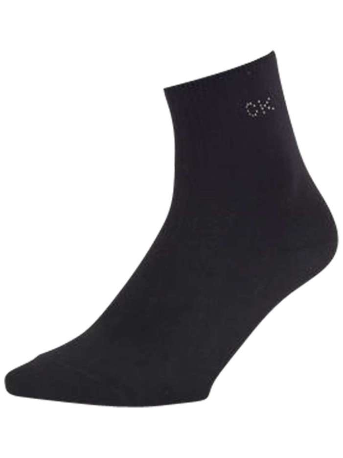 Socquettes noires unie avec...