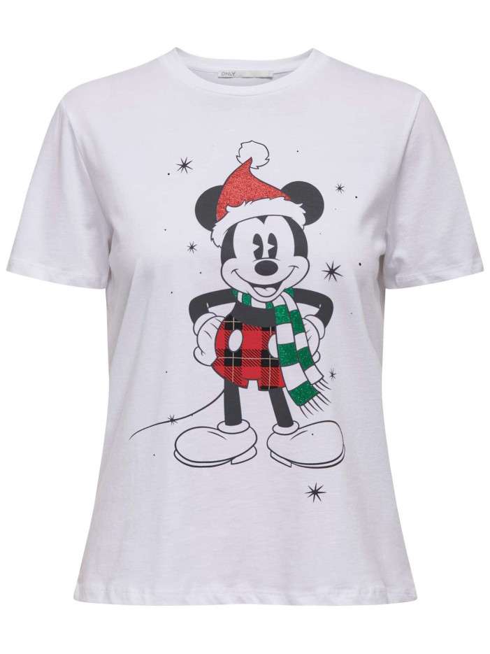 T-shirt blanc imprimé...