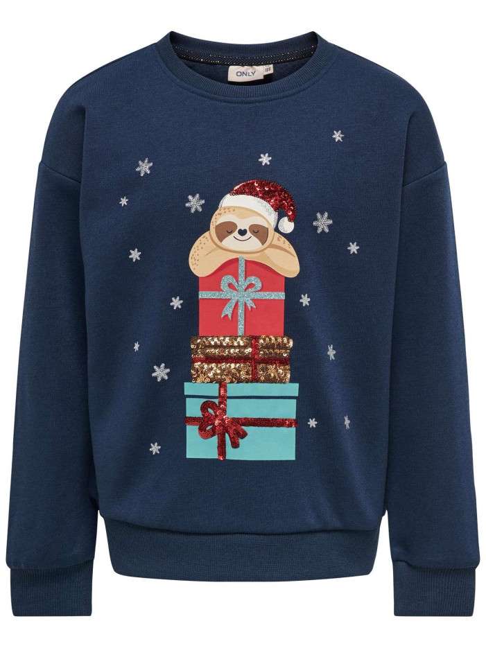 Sweat nuit imprimé cadeaux...