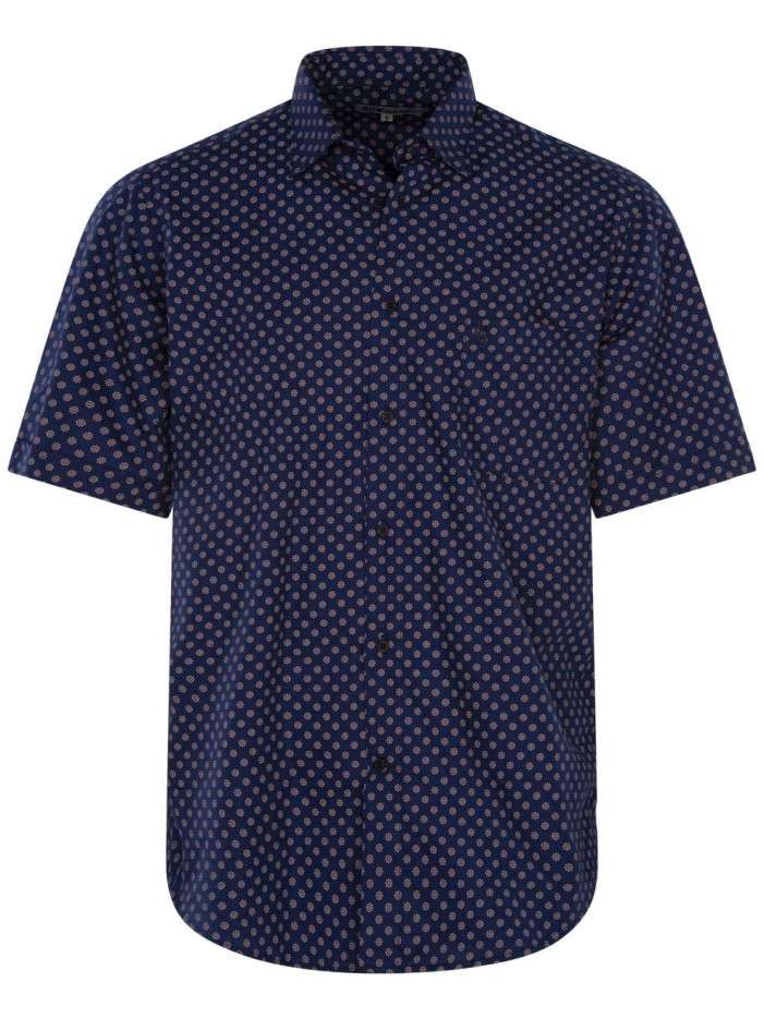 Chemise en coton marine...