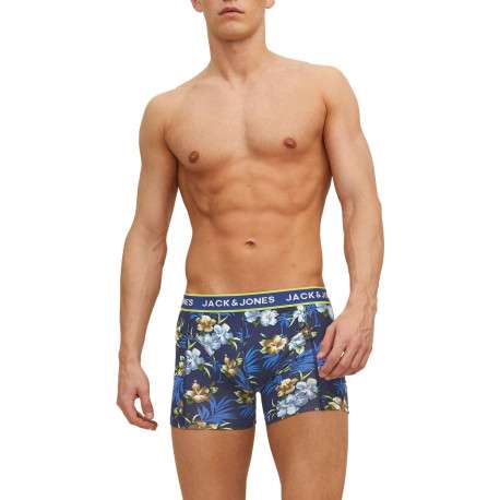 Lot de 3 Boxers classique multicolore uni avec une coupe fermée - Image 8