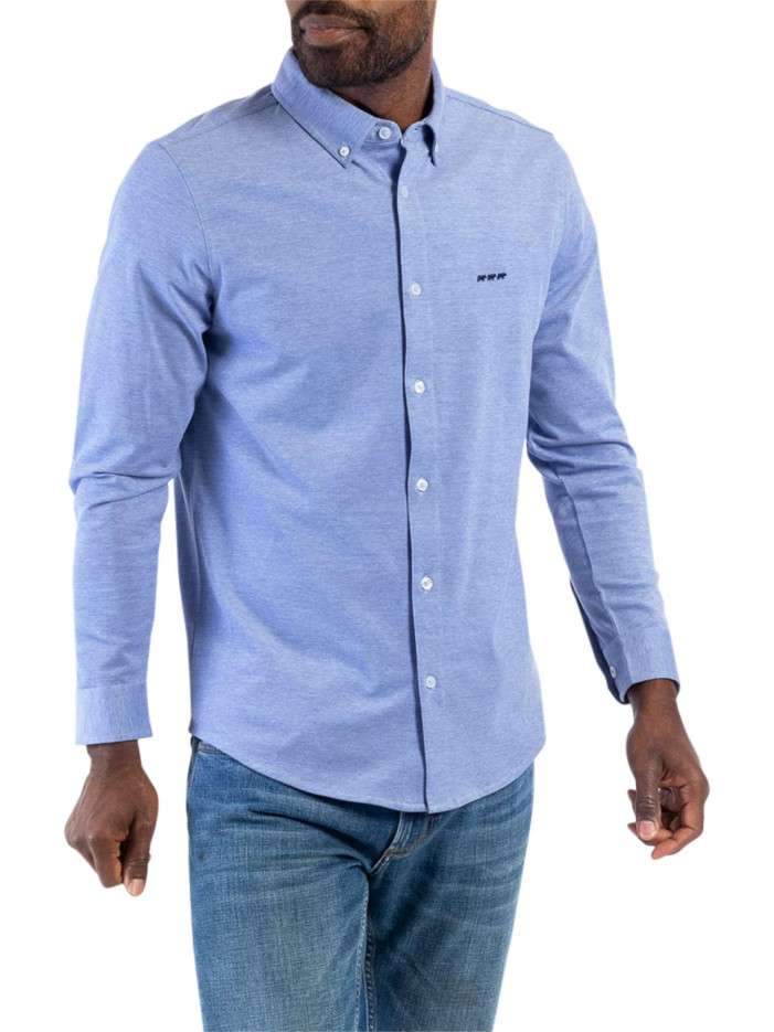 Chemise en coton ciel...