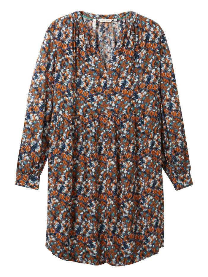 Robe courte multicolore...