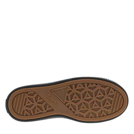 Baskets noires à semelle plate antidérapante avec imprimé cœur qui dort - Image 5