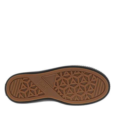 Baskets noires en simili-cuir avec semelle plate antidérapante - Image 7