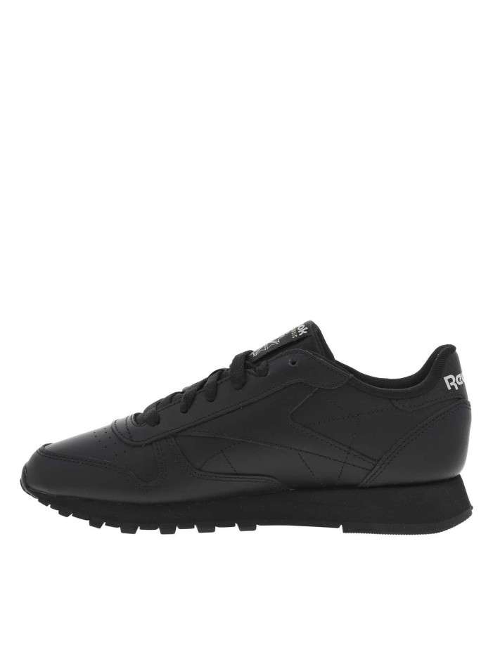 Baskets running en cuir...