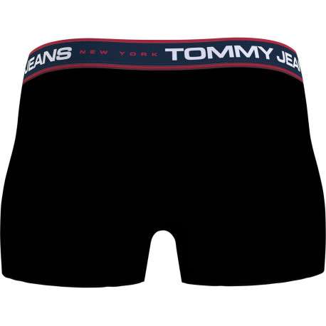Lot de 3 Boxers noirs unis avec une coupe fermée et bande élastiquée logotypée - Image 3