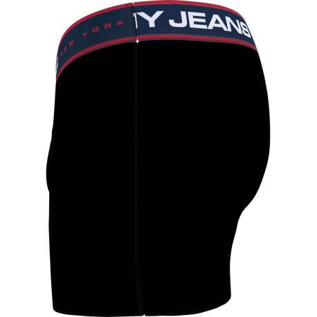 Lot de 3 Boxers noirs unis avec une coupe fermée et bande élastiquée logotypée - Image 4