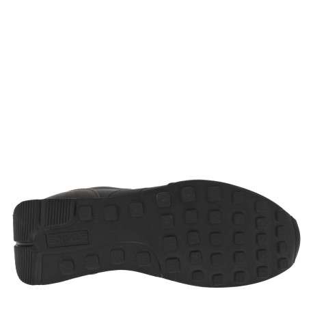 Baskets running noires à talon compensé bas bicolore blanc et gris - Image 5