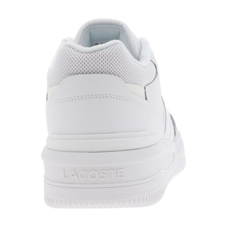 Baskets multisport en cuir blanches avec languette blanche irisée - Image 6