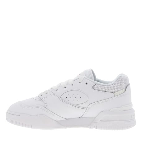 Baskets multisport en cuir blanches avec languette blanche irisée - Image 2