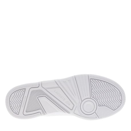 Baskets multisport en cuir blanches avec languette blanche irisée - Image 5