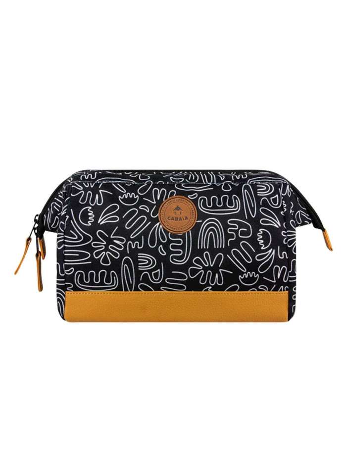 Trousse noire avec imprimé...