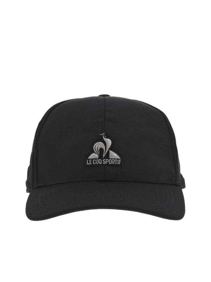 Casquette noire unie avec...