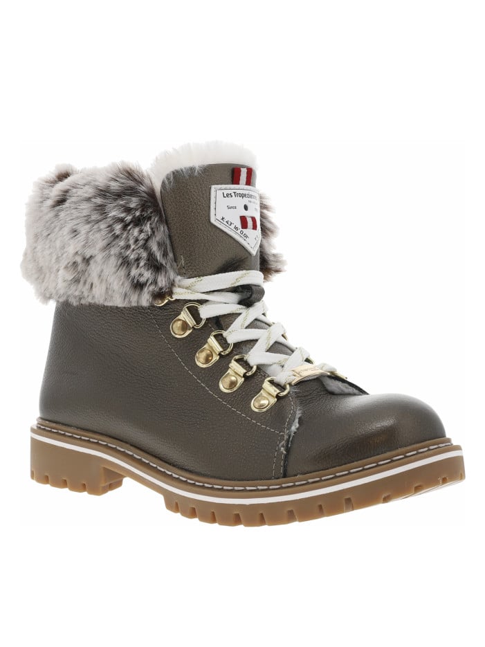 Bottines cuir grainé...