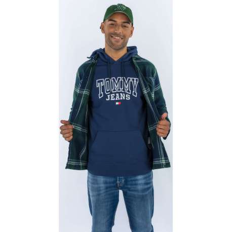 Casquette en coton verte unie avec une coupe dad cap et logo brodé - Image 4