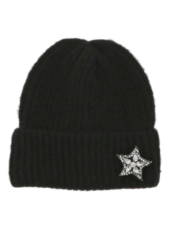 Bonnet Strass Paillettes StyleBREAKER | Maille Élasticisée | Taille Unique | Lavable Machine