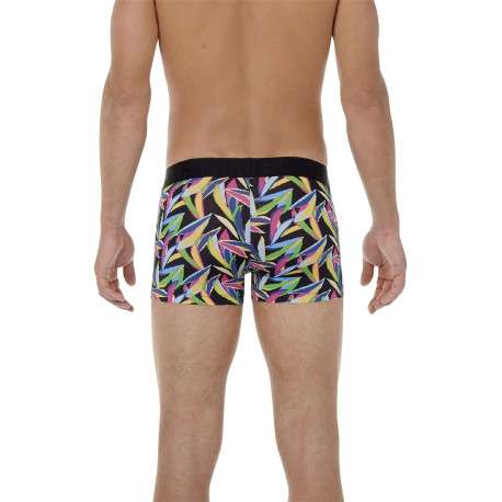 Boxer classique multicolore imprimé avec une coupe près du corps - Image 2