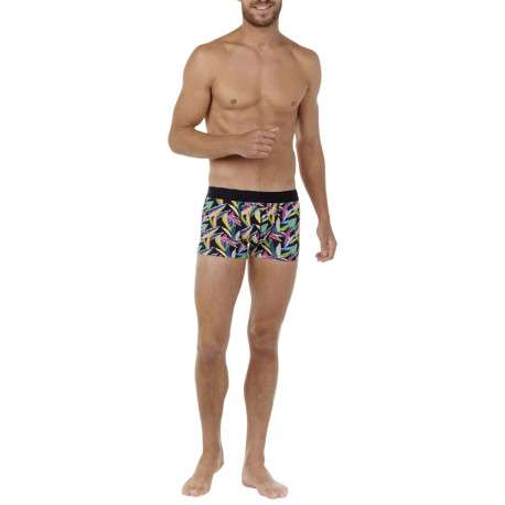 Boxer classique multicolore imprimé avec une coupe près du corps - Image 3