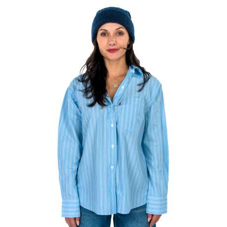 Bonnet bleu marine chiné en maille côtelée avec lurex argenté - Image 3