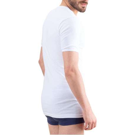 Slip Heritage en coton hypoallergénique bleu marine à coupe ouverte - Image 4