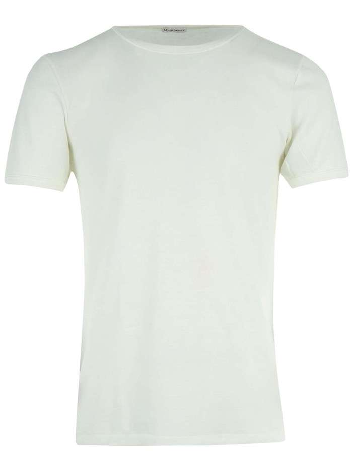 T-shirt blanc uni avec une...