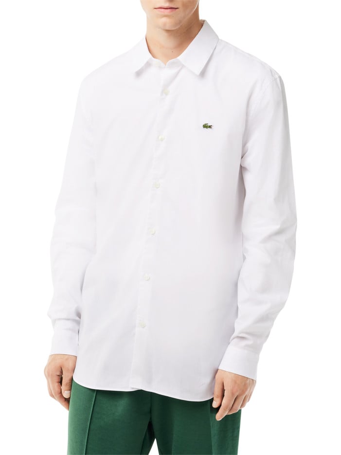 Chemise en coton blanche...