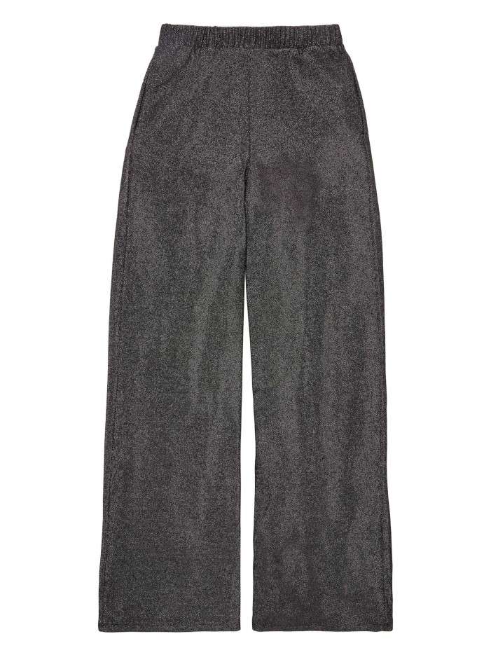 Pantalon noir uni avec une...