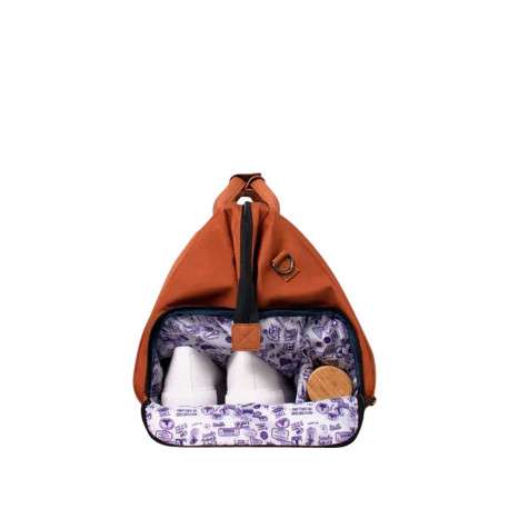 Sac camel uni à fermeture zippée avec poches interchangeables à l'avant - Image 3