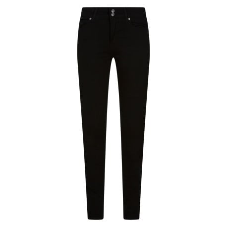 Jean 711 noir uni avec une coupe skinny une taille ajustée et 4 poches  - Image 2