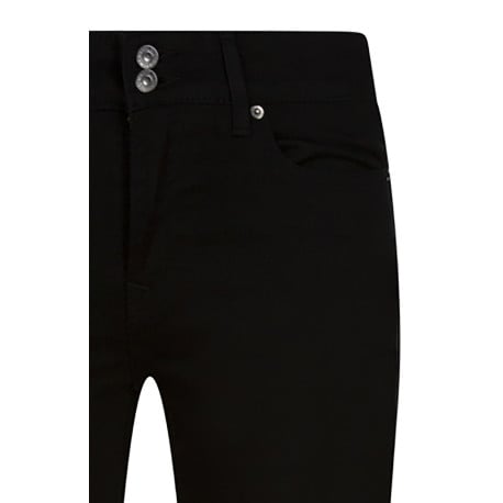 Jean 711 noir uni avec une coupe skinny une taille ajustée et 4 poches  - Image 4
