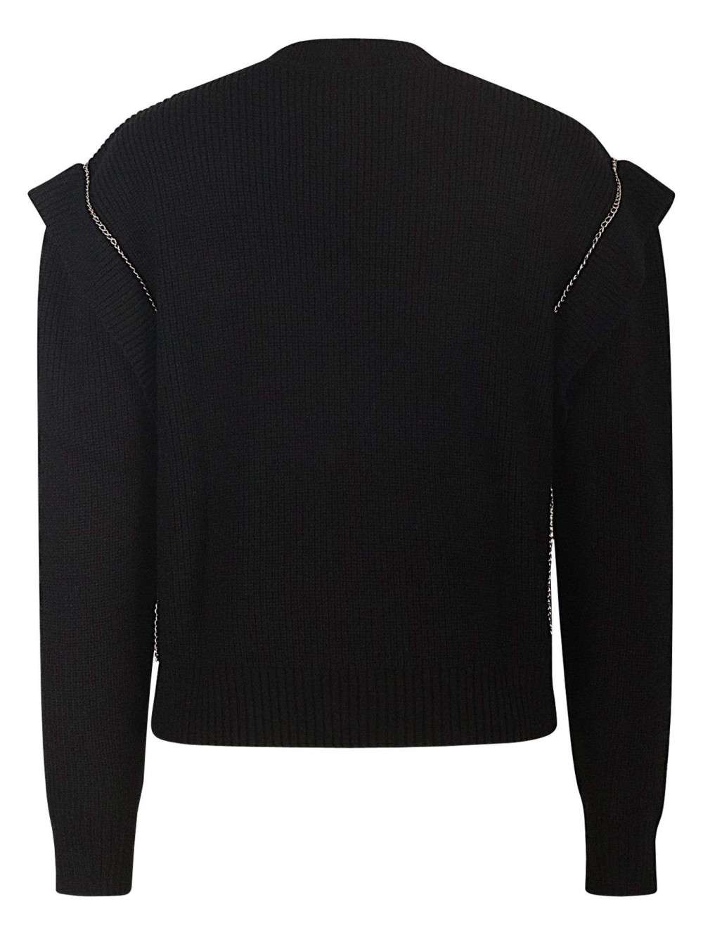 Pull Kaporal Noir à Paillettes - Taille L, 100% Coton - Occasion Très Bon état