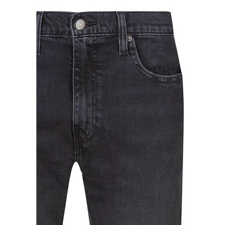 Jean 512 brut uni avec une coupe slim et un patch d'authentification - Image 6