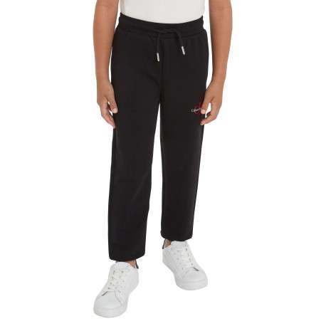 Pantalon de jogging en coton régénératif noir avec une coupe relaxed - Image 2