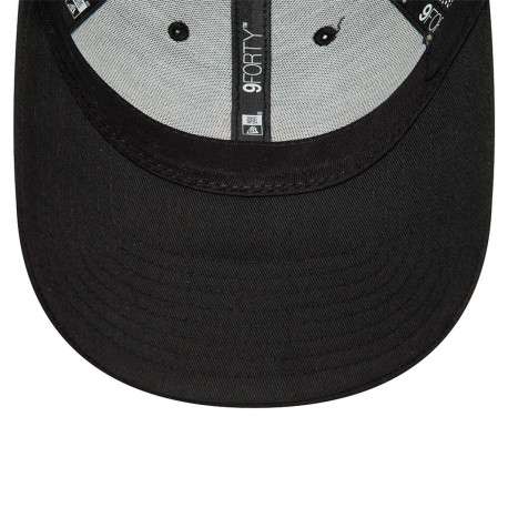 Casquette trucker 9FORTY® en coton noire unie avec logo brodé devant - Image 5