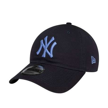 Casquette dad cap 9TWENTY® en coton noire unie avec logo brodé à l'avant - Image 3