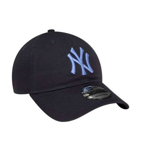 Casquette dad cap 9TWENTY® en coton noire unie avec logo brodé à l'avant - Image 4