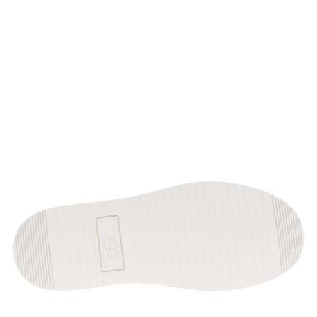 Baskets basses Alameda Lace en cuir blanc style tennis avec des lacets plats - Image 5