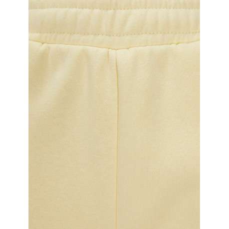 Pantalon de jogging en coton mélangé jaune avec coupe relaxed fit et 2 poches - Image 7