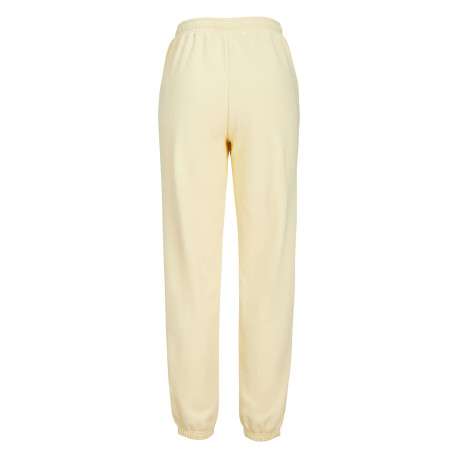 Pantalon de jogging en coton mélangé jaune avec coupe relaxed fit et 2 poches - Image 8