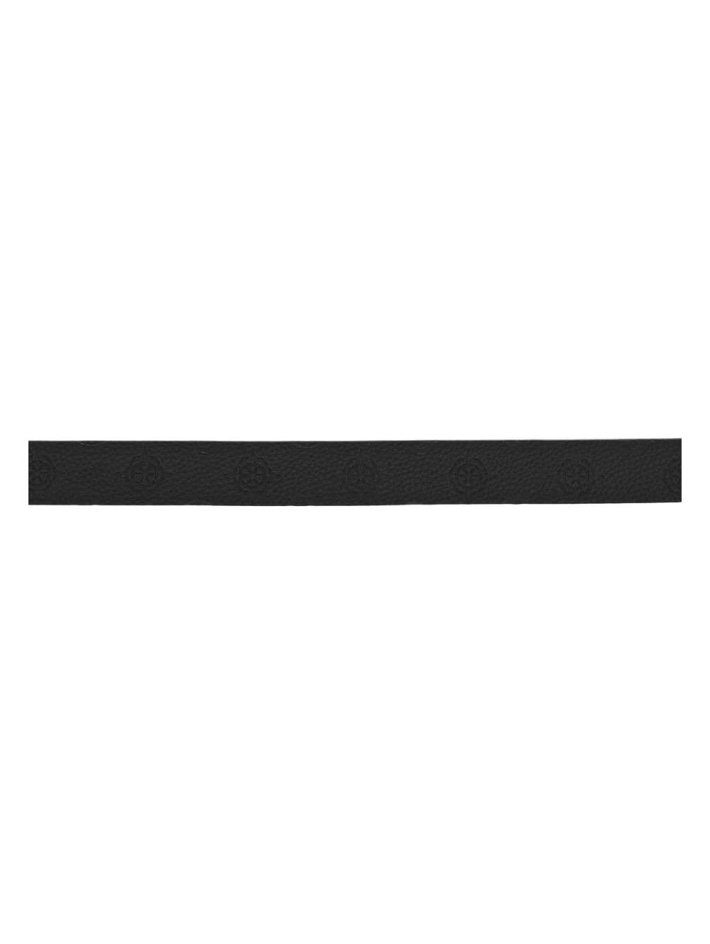 Ceinture Large Fantaisie E. FERRI Noir Et Blanc - Simili Cuir Et Corde - Taille L - Neuf Avec étiquettes