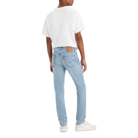 Jean 511 en coton mélangé stone délavé avec une coupe slim et à 5 poches - Image 3