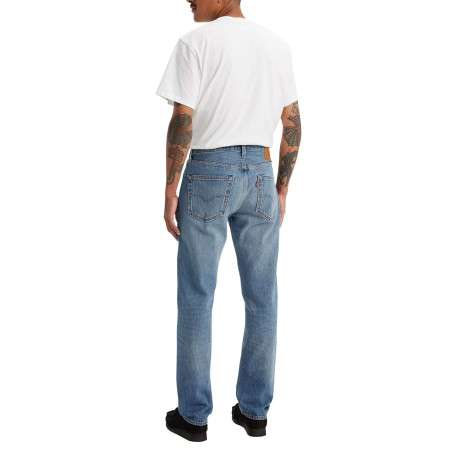 Jean Levi's 501 Homme Occasion - Taille 32/32 - Délavé Bleu Moyen - Coupe Droite