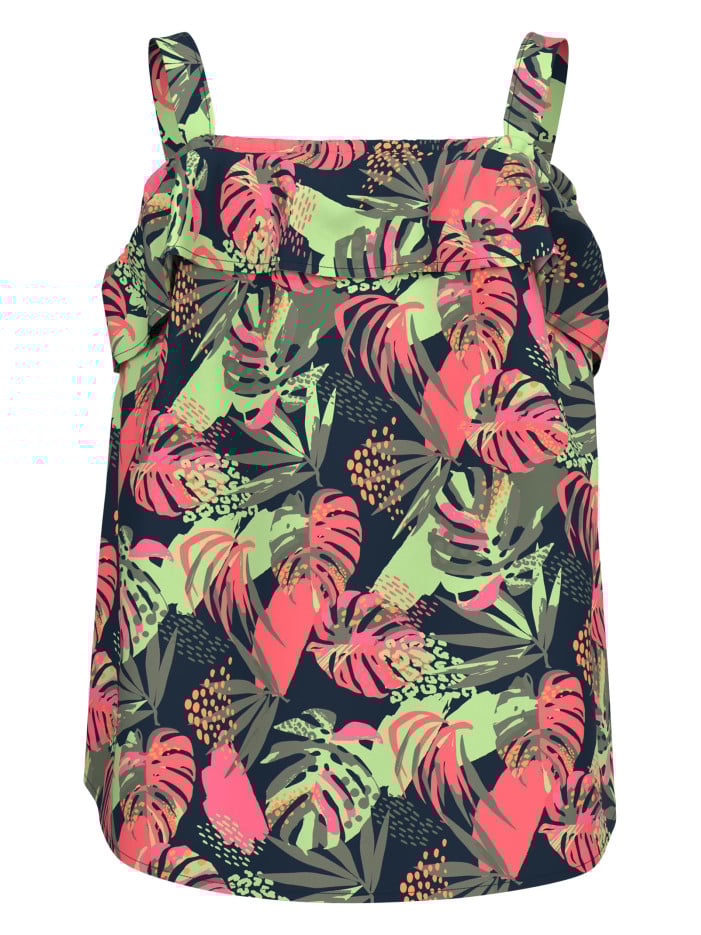 Débardeur marine imprimé de...