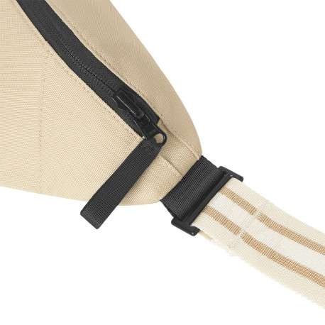 Banane beige unie reversible à bandoulière ajustable et fermeture zippée - Image 6