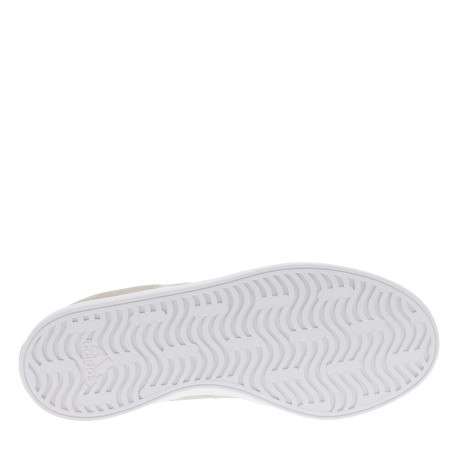 Baskets basses tennis Vl Court 3.0 en cuir enduit taupe avec des lacets plats - Image 5