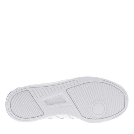 Baskets basses Postmove Se W blanches, vertes et bleues avec lacets plats - Image 5
