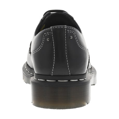 Derbies 1461 Gothic Americana en cuir noires à talon plat et à lacets plats - Image 6