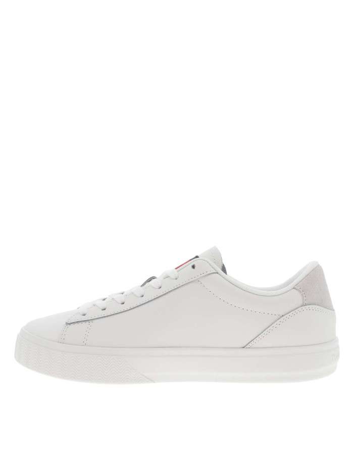 Baskets basses en cuir...