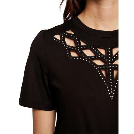 T-shirt Diamond Supply Co. Noir Col Rond - Taille L - Occasion Très Bon état - Style Skate